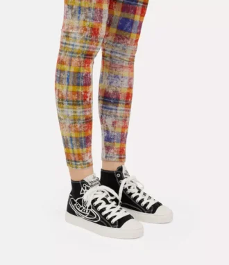 Baskets montantes en toile