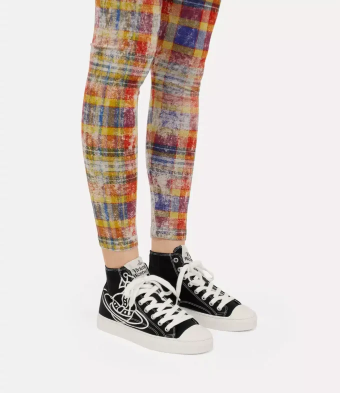 Baskets montantes en toile