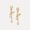 Boucles d&rsquo;oreilles longues Claude
