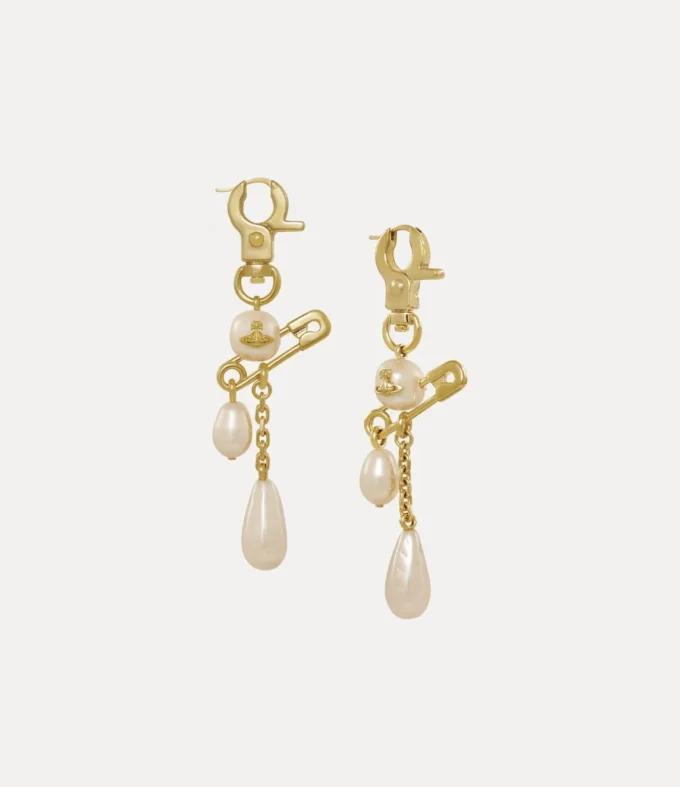 Boucles d&rsquo;oreilles longues Claude