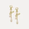 Boucles d&rsquo;oreilles longues Claude