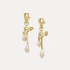 Boucles d&rsquo;oreilles longues Claude