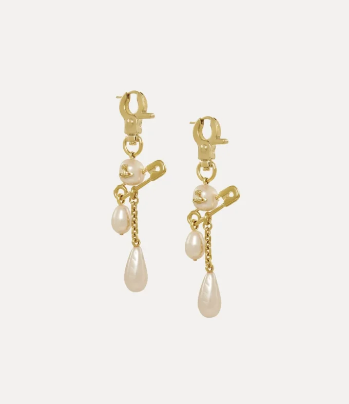 Boucles d&rsquo;oreilles longues Claude