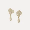Boucles d&rsquo;oreilles Mimosa Pave