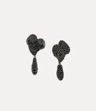 Boucles d&rsquo;oreilles Mimosa Pave