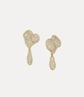 Boucles d&rsquo;oreilles Mimosa Pave
