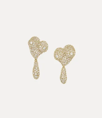 Boucles d&rsquo;oreilles Mimosa Pave