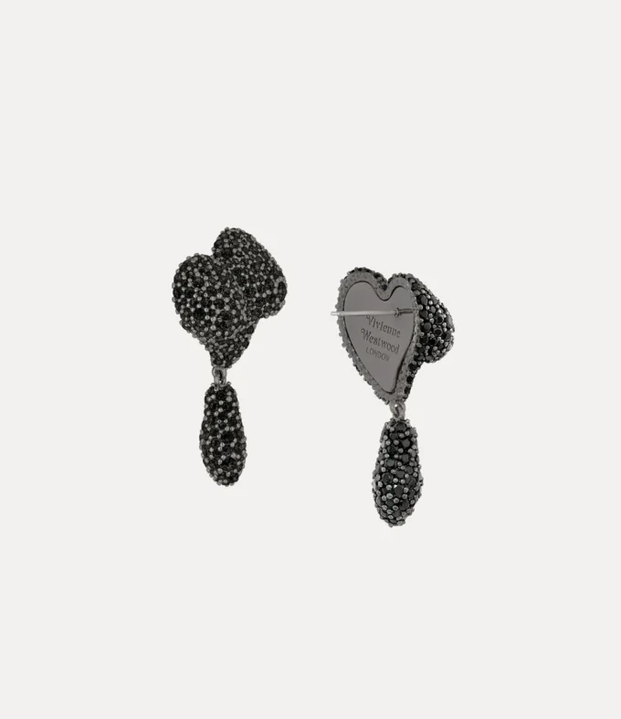 Boucles d&rsquo;oreilles Mimosa Pave