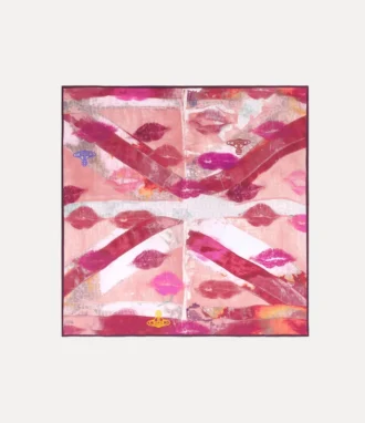 Carré Union Jack Kiss