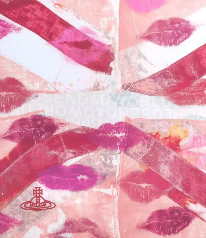 Carré Union Jack Kiss