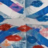 Carré Union Jack Kiss