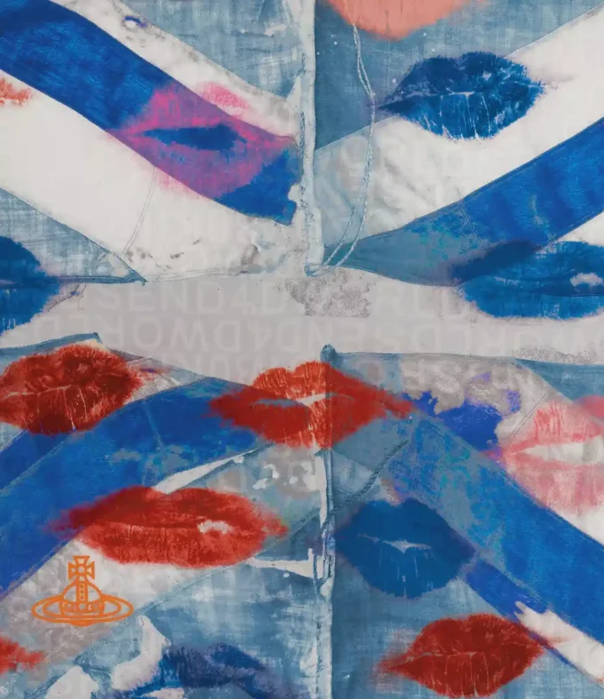 Carré Union Jack Kiss