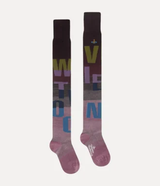 Chaussettes au-dessus du genou