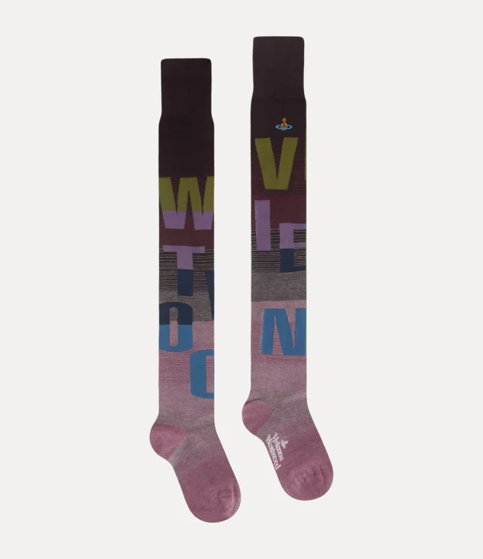 Chaussettes au-dessus du genou