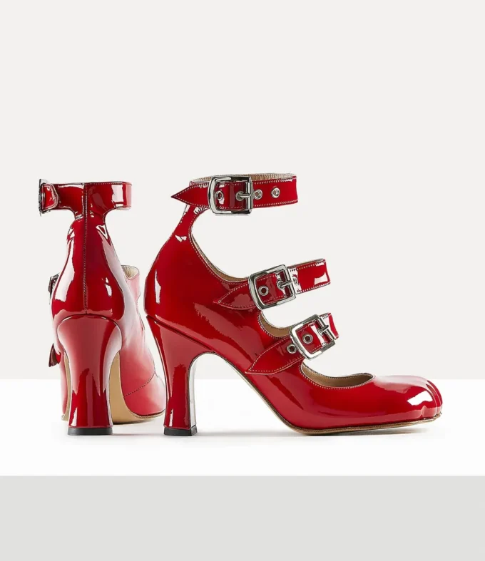 Chaussures à trois brides Animal Toe