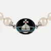 Collier Man. Loelia Large Pearl