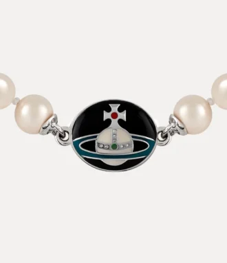 Collier Man. Loelia Large Pearl