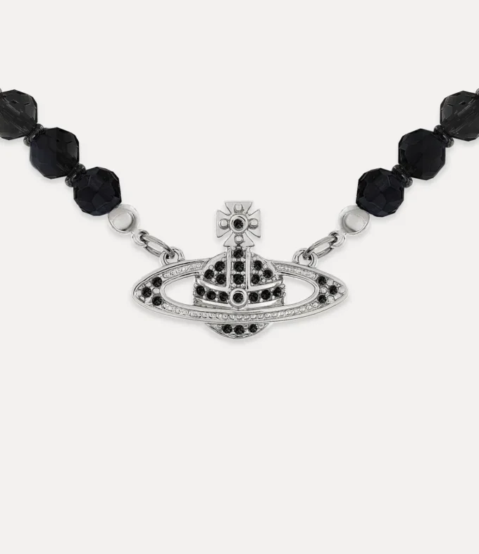 Collier ras-du-cou Messaline