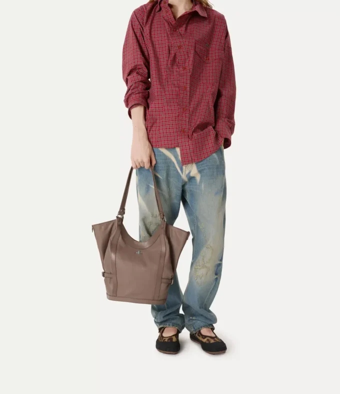 Grand sac à bandoulière Olive Grand sac à bandoulière Olive