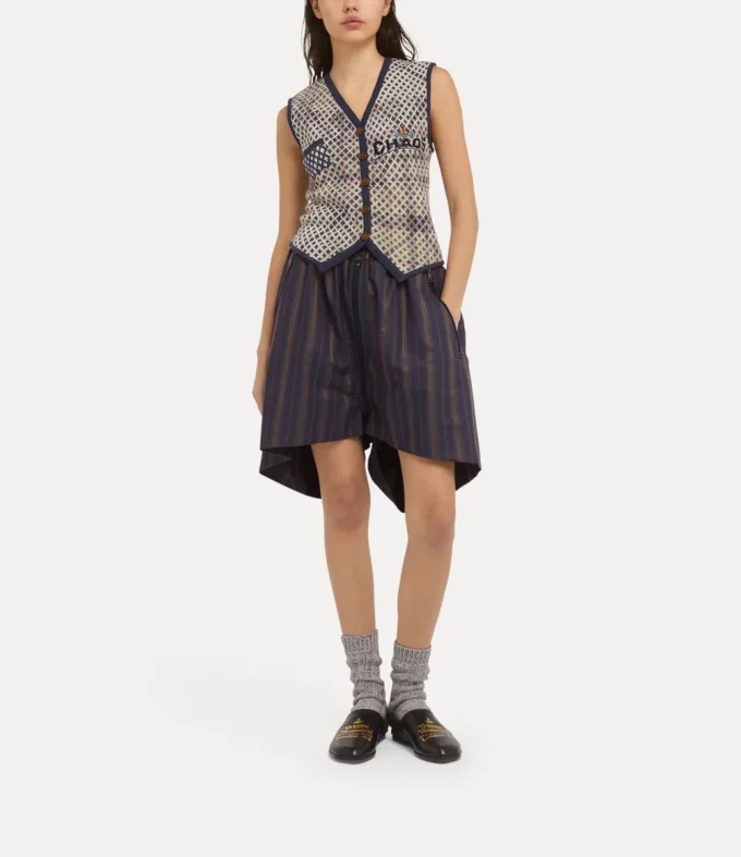 Jupe-culotte Zip Saloon