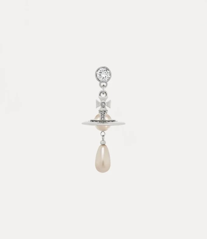 Man. Boucle d&rsquo;oreille unique Pearl Drop