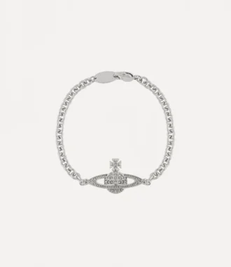 Man. Bracelet à chaîne mini bas-relief