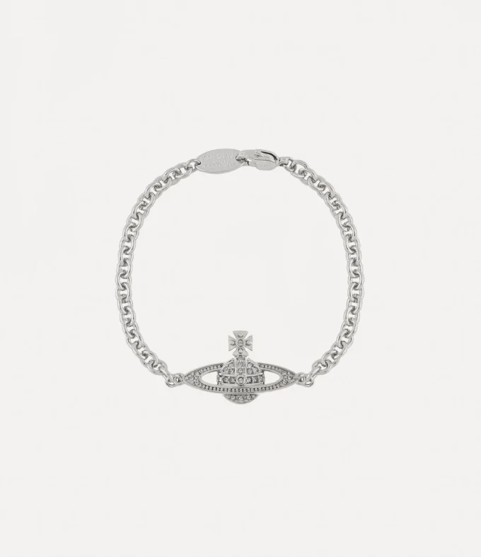 Man. Bracelet à chaîne mini bas-relief