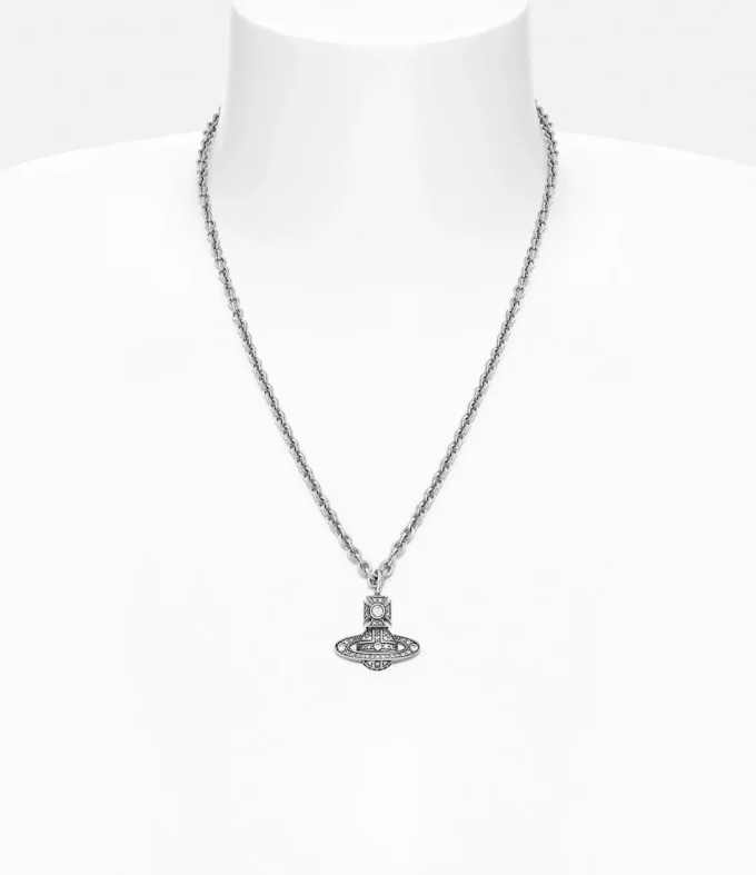 Man. Carmelo Bas Relief Pendant Necklace