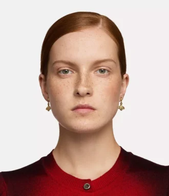 Mini boucles d&rsquo;oreilles Bas Relief Drop