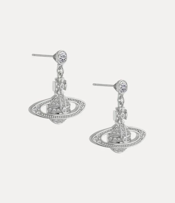 Mini boucles d&rsquo;oreilles Bas Relief Drop