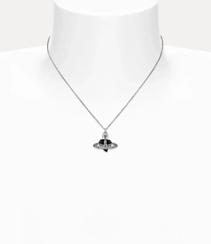 Nouveau collier pendentif cœur en diamants