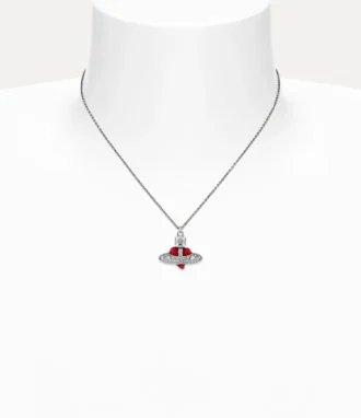 Nouveau collier pendentif cœur en diamants
