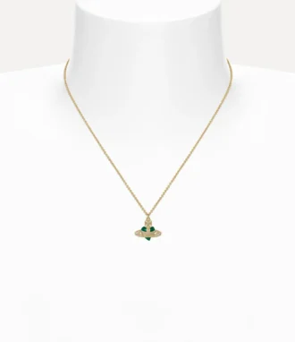 Nouveau collier pendentif cœur en diamants