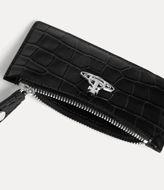 Porte-cartes long et fin