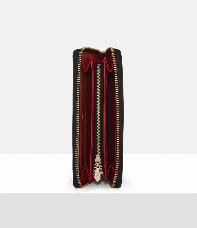 Portefeuille long à fermeture éclair