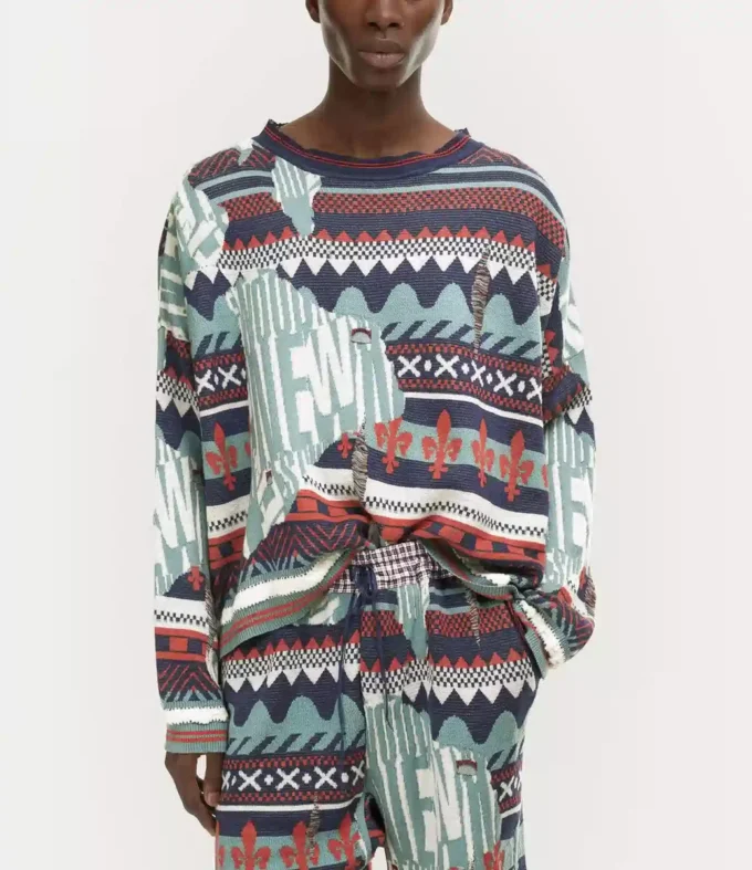 Pull Broken Fair Isle Pull Broken Fair Isle