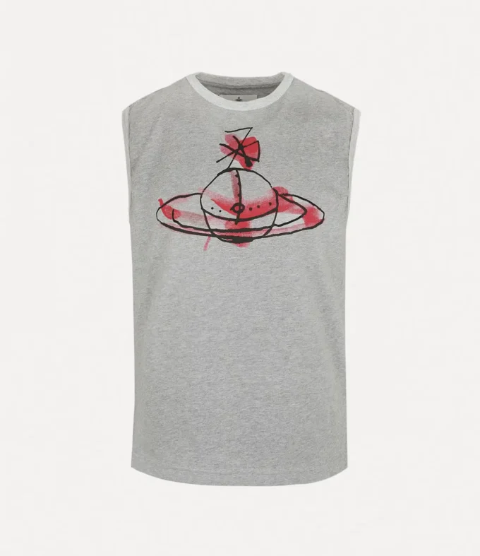 T-shirt Drawn Orb Muscle